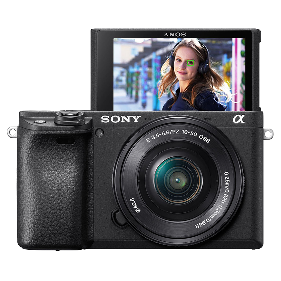 Беззеркальная камера Sony a6400 Kit 16-50mm Чёрная Беззеркальная камера Sony a6400 Kit 16-50mm Чёрная