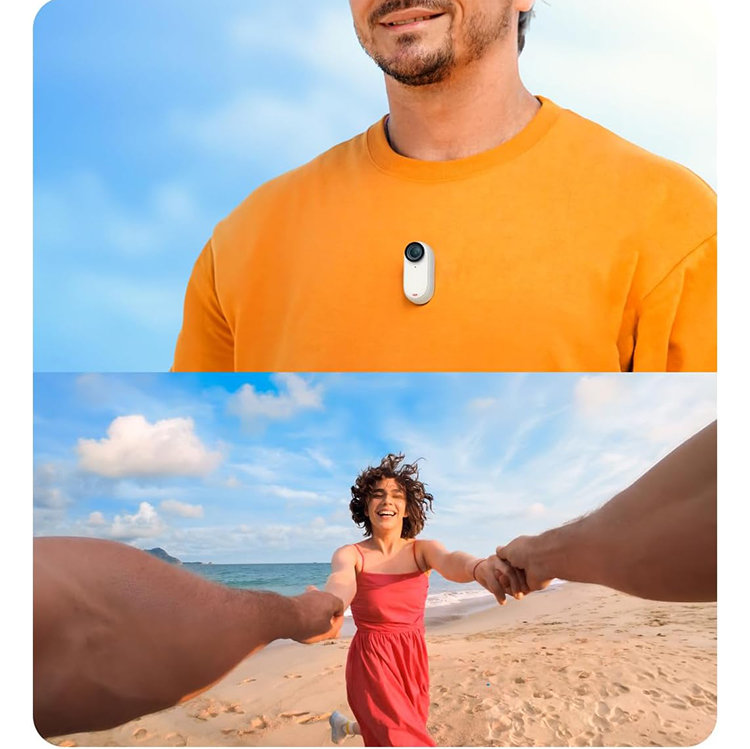 Экшн-камера Insta360 GO 3 64GB Белая Экшн-камера Insta360 GO 3 64GB Белая