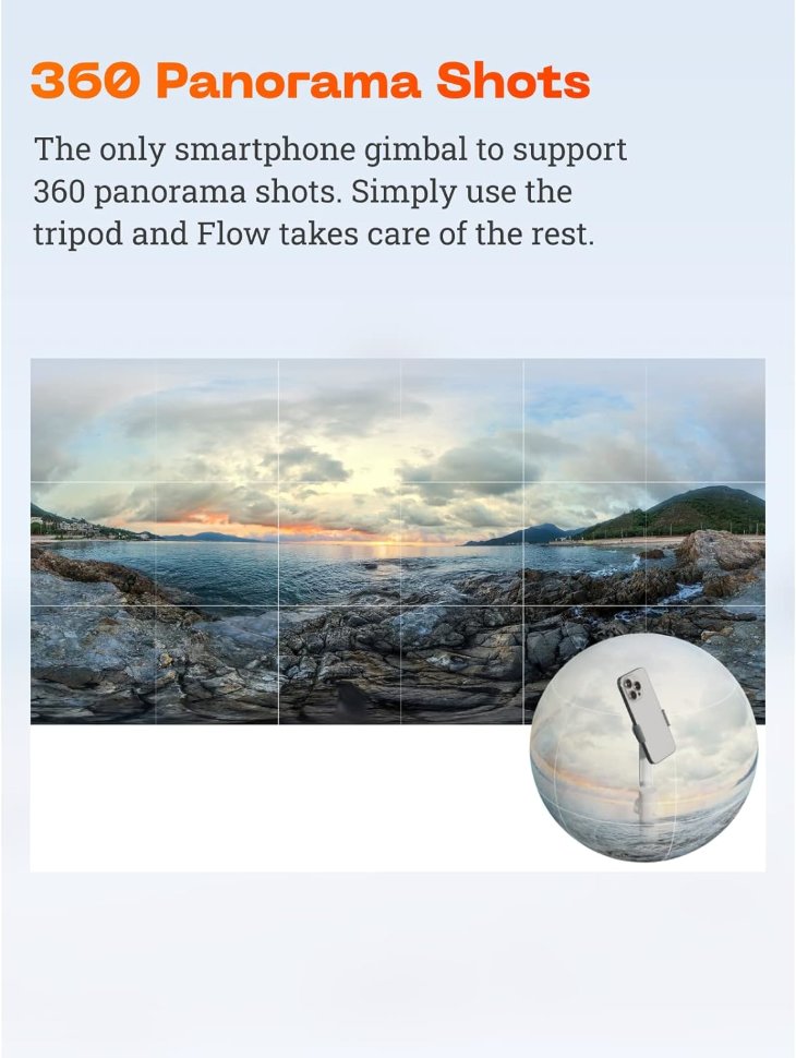 Стабилизатор Insta360 Flow Creator Kit Серый Стабилизатор Insta360 Flow Creator Kit Серый