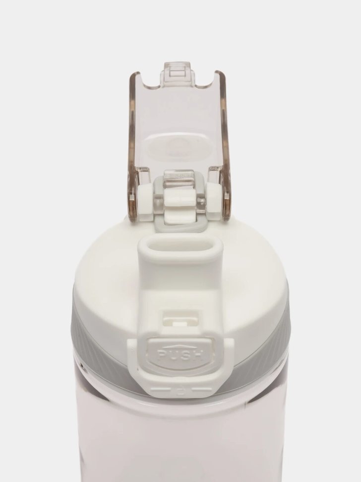 Бутылка для воды QuanGe Hello Life Tritan Sports Cup 480мл Серая Бутылка для воды QuanGe Hello Life Tritan Sports Cup 480мл Серая