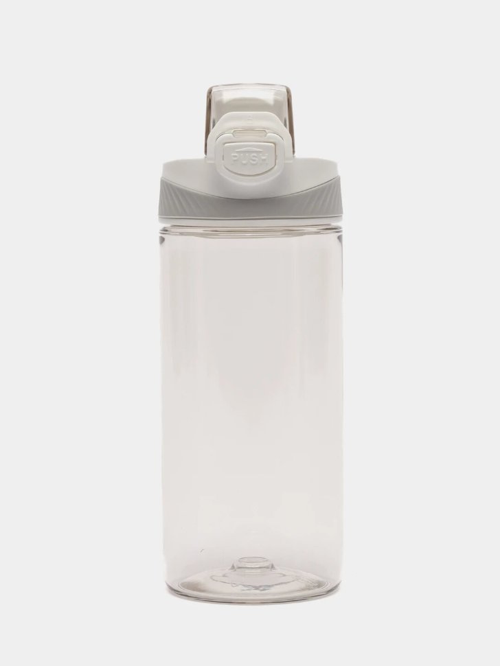 Бутылка для воды QuanGe Hello Life Tritan Sports Cup 480мл Серая Бутылка для воды QuanGe Hello Life Tritan Sports Cup 480мл Серая