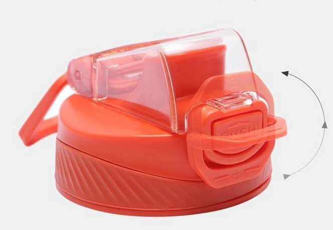 Бутылка для воды QuanGe Hello Life Tritan Sports Cup 480мл Серая Бутылка для воды QuanGe Hello Life Tritan Sports Cup 480мл Серая