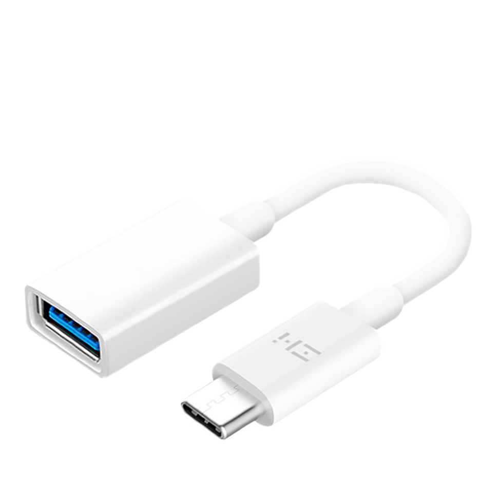 Адаптер ZMI AL271 Type-C OTG - USB 3.0 Белый Адаптер ZMI AL271 Type-C OTG - USB 3.0 Белый