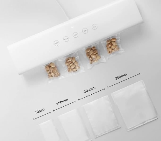 Вакуумный упаковщик Xiaomi Mijia Automatic Vacuum Sealing Machine Белый Вакуумный упаковщик Xiaomi Mijia Automatic Vacuum Sealing Machine Белый