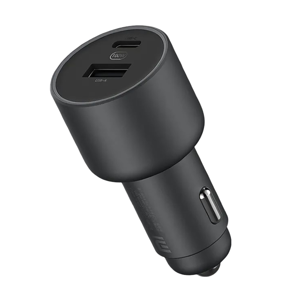 Автомобильное зарядное устройство Xiaomi Mi Car Charger Fast Charging Version 1А1С 100W Чёрное Автомобильное зарядное устройство Xiaomi Mi Car Charger Fast Charging Version 1А1С 100W Чёрное