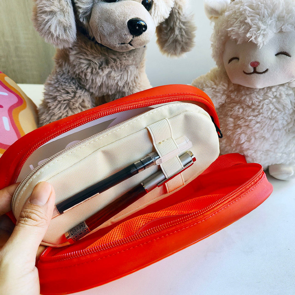 Пенал школьный UBOT Children's Pen Bag 1.2L Голубой/Розовый Пенал школьный UBOT Children's Pen Bag 1.2L Голубой/Розовый