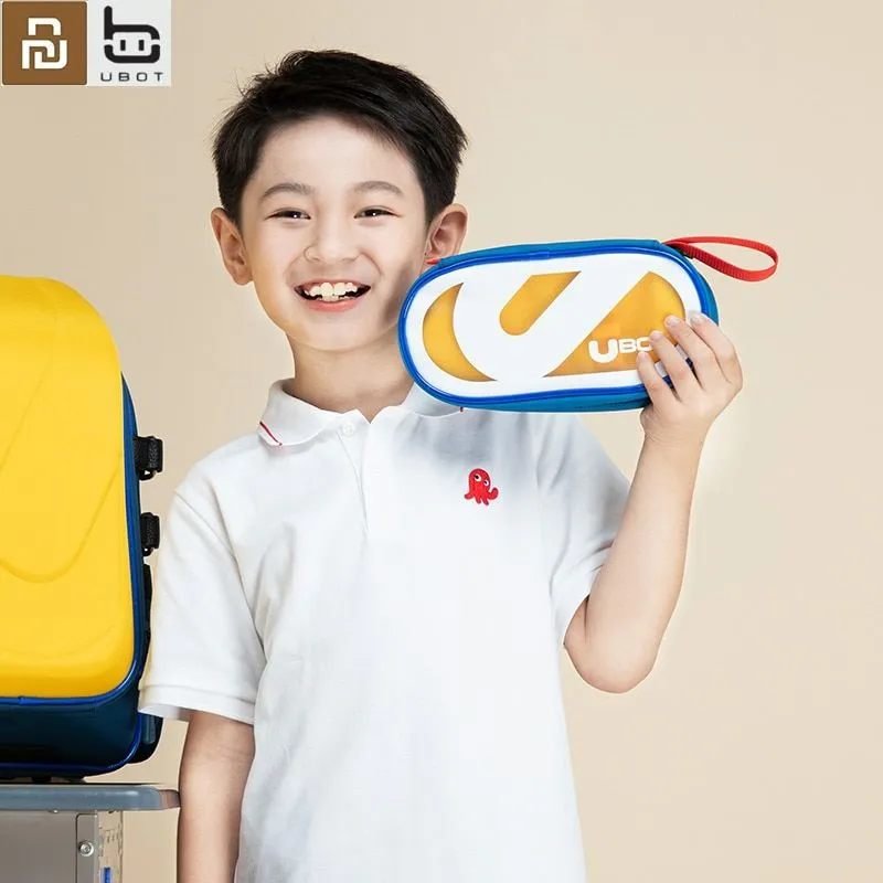 Пенал школьный UBOT Children's Pen Bag 1.2L Оранжевый/Бежевый Пенал школьный UBOT Children's Pen Bag 1.2L Оранжевый/Бежевый