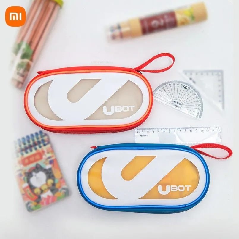 Пенал школьный UBOT Children's Pen Bag 1.2L Оранжевый/Бежевый Пенал школьный UBOT Children's Pen Bag 1.2L Оранжевый/Бежевый