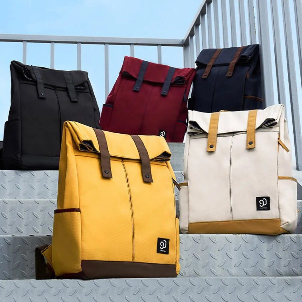 Рюкзак 90 Points NinetyGo Vitality College Leisure Backpack Чёрный Рюкзак 90 Points NinetyGo Vitality College Leisure Backpack Чёрный