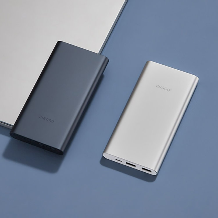 Внешний аккумулятор Xiaomi Mi Power Bank 3 22.5W 10000mAh Серебро Внешний аккумулятор Xiaomi Mi Power Bank 3 22.5W 10000mAh Серебро
