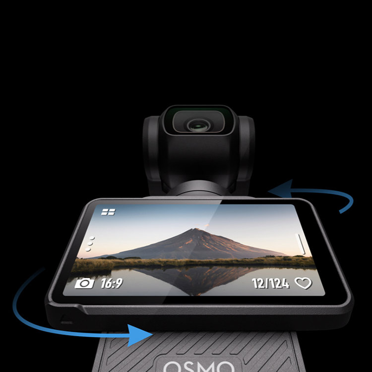 Компактная камера с трехосевой стабилизацией DJI Osmo Pocket 3 Компактная камера с трехосевой стабилизацией DJI Osmo Pocket 3