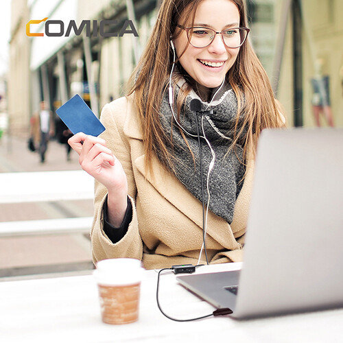 Микрофон петличный Comica SIG.LAV V05 UC (Type-C) Микрофон петличный Comica SIG.LAV V05 UC (Type-C)