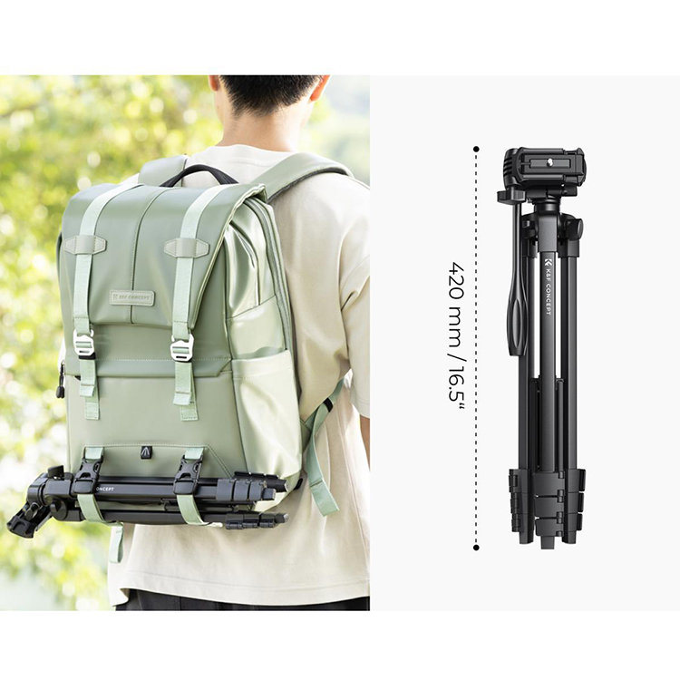 Штатив K&F Concept Aluminum Travel Tripod with Bluetooth Remote Штатив K&F Concept Aluminum Travel Tripod with Bluetooth Remote