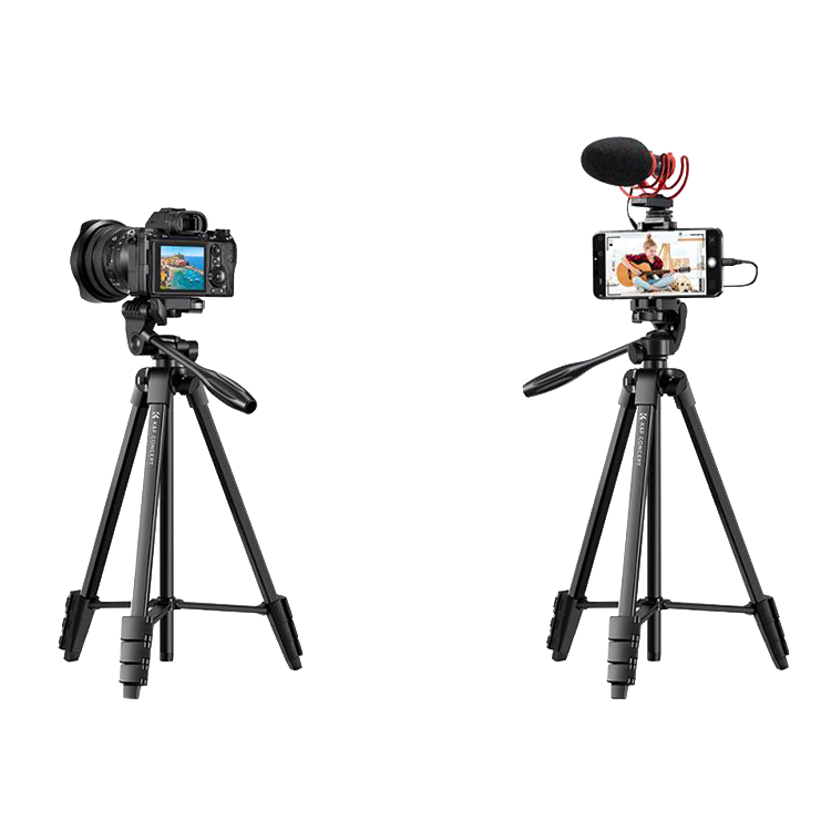 Штатив K&F Concept Aluminum Travel Tripod with Bluetooth Remote Штатив K&F Concept Aluminum Travel Tripod with Bluetooth Remote