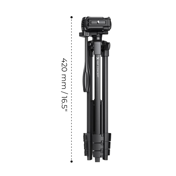 Штатив K&F Concept Aluminum Travel Tripod with Bluetooth Remote Штатив K&F Concept Aluminum Travel Tripod with Bluetooth Remote