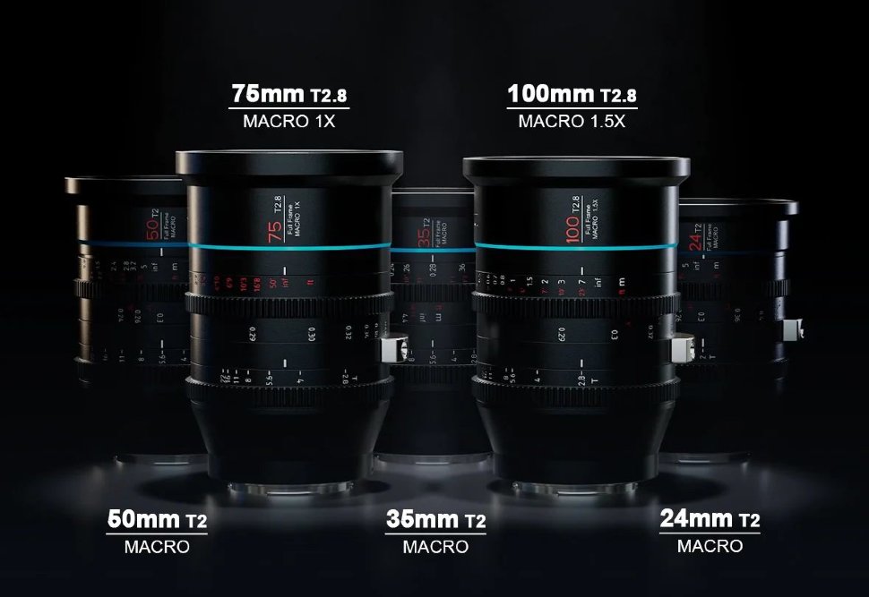 Объектив Sirui Jupiter 75mm T2.8 Full-frame Macro 1X PL-mount Объектив Sirui Jupiter 75mm T2.8 Full-frame Macro 1X PL-mount