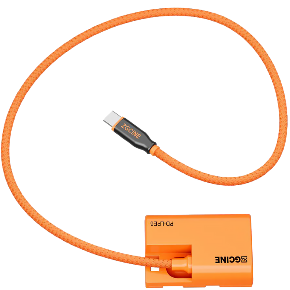 Адаптер питания ZGCine LP-E6 - Type-C