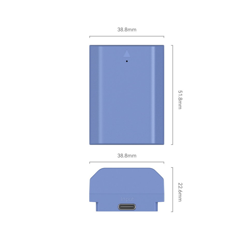 Аккумулятор SmallRig 4265 NP-FZ100 Type-C Синий Аккумулятор SmallRig 4265 NP-FZ100 Type-C Синий