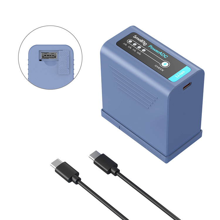 Аккумулятор SmallRig 4267 NP-F970 Type-C PD Синий Аккумулятор SmallRig 4267 NP-F970 Type-C PD Синий