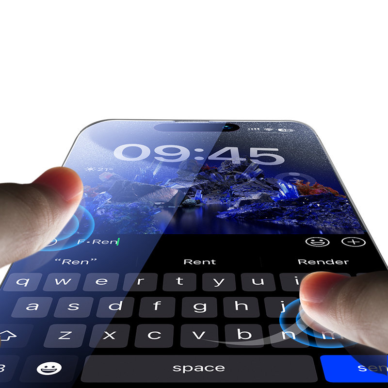 Защитное стекло USAMS US-BH863 Tempered Glass 0.33mm для iPhone 15 Pro Защитное стекло USAMS US-BH863 Tempered Glass 0.33mm для iPhone 15 Pro