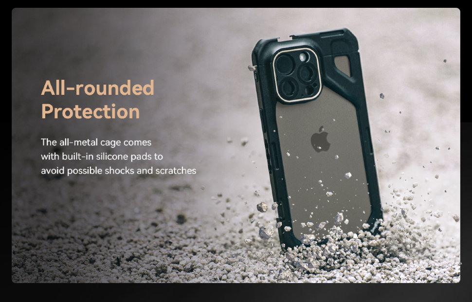 Клетка SmallRig 4397 Video Kit (Dual Handheld) для iPhone 15 Pro Клетка SmallRig 4397 Video Kit (Dual Handheld) для iPhone 15 Pro