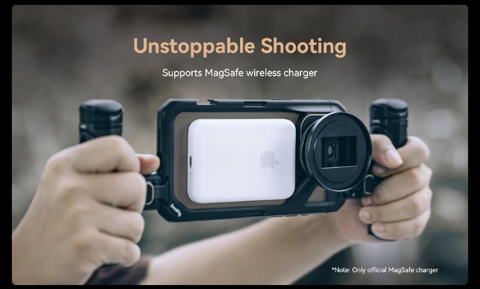 Клетка SmallRig 4397 Video Kit (Dual Handheld) для iPhone 15 Pro Клетка SmallRig 4397 Video Kit (Dual Handheld) для iPhone 15 Pro