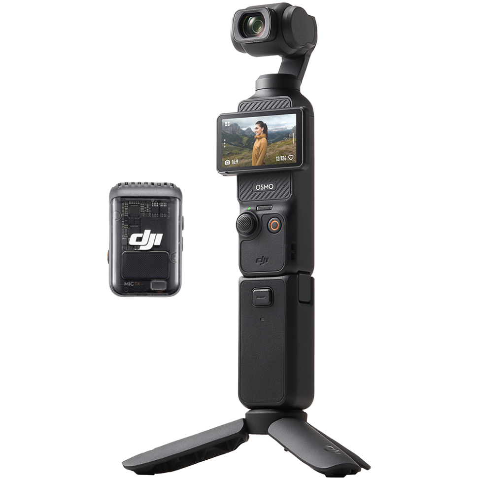 Компактная камера с трехосевой стабилизацией DJI Osmo Pocket 3 Creator Combo Компактная камера с трехосевой стабилизацией DJI Osmo Pocket 3 Creator Combo
