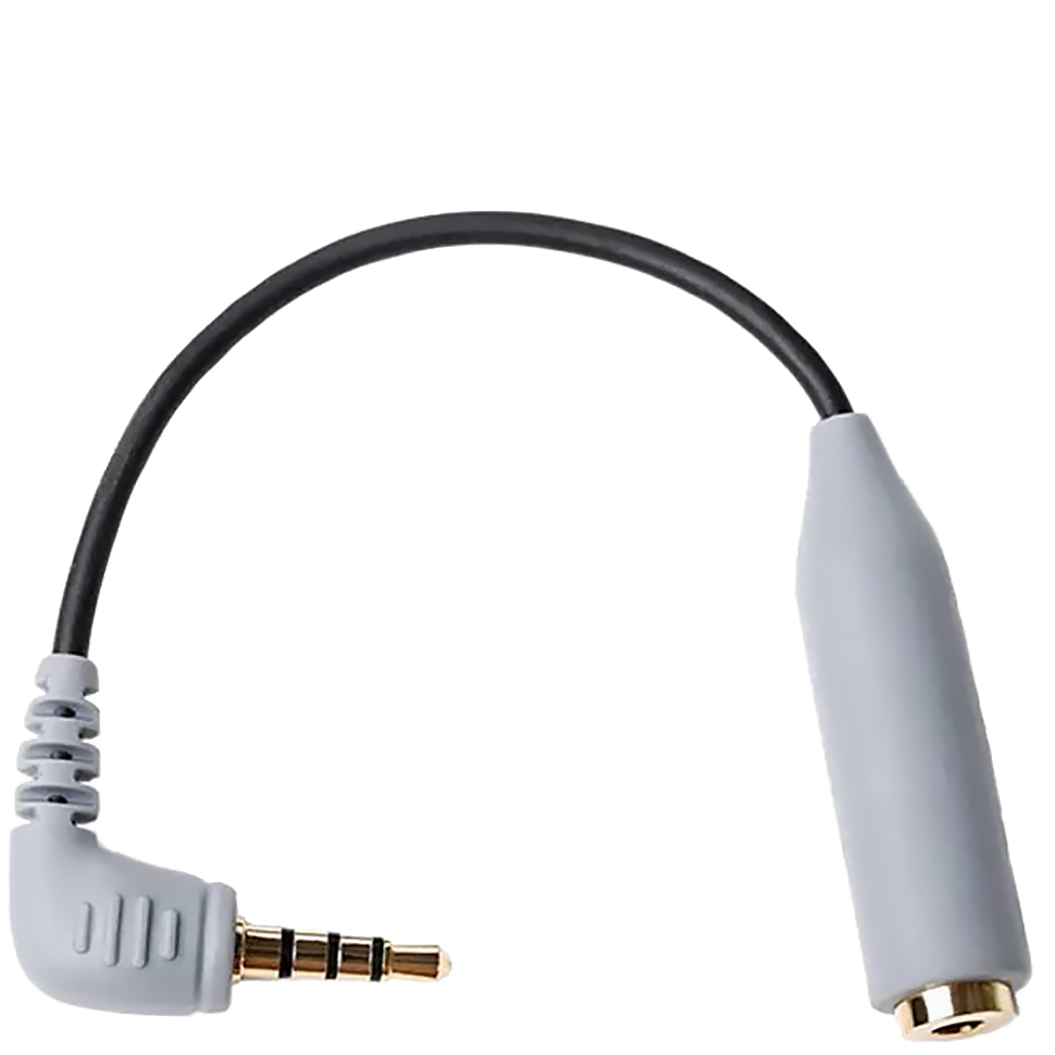 Адаптер BOYA BY-CIP2 mini Jack 3.5mm TRS - TRRS Адаптер BOYA BY-CIP2 mini Jack 3.5mm TRS - TRRS