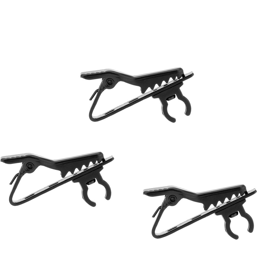 Клипса BOYA BY-C05 для петличного микрофона (3 шт) Клипса BOYA BY-C05 для петличного микрофона (3 шт)