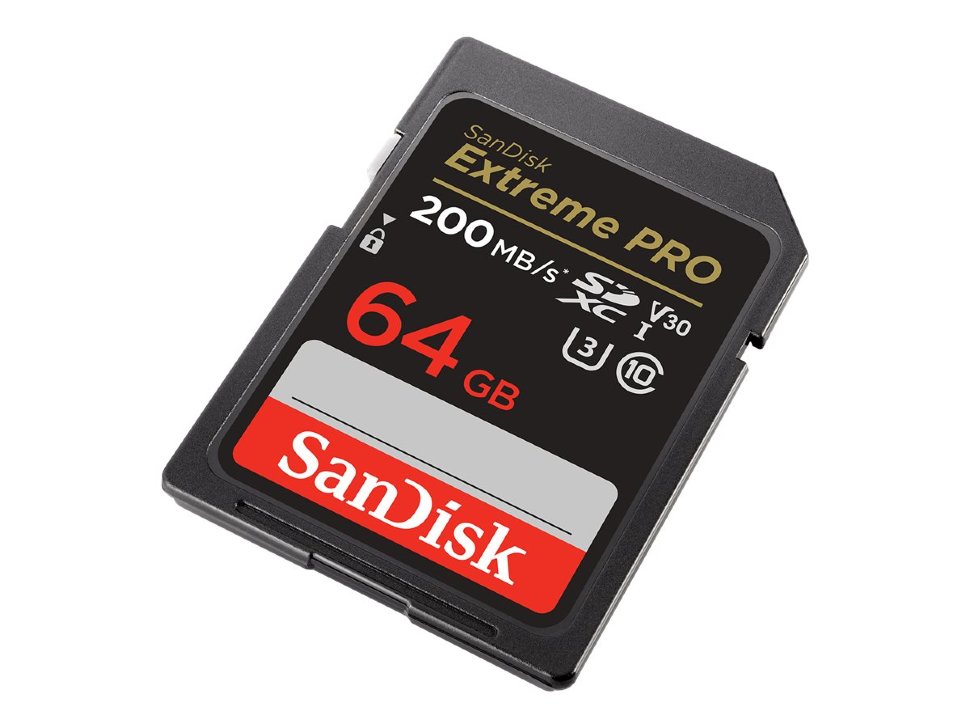 Карта памяти SanDisk Extreme PRO SDXC 64Gb UHS-I Class 10 V30 Карта памяти SanDisk Extreme PRO SDXC 64Gb UHS-I Class 10 V30