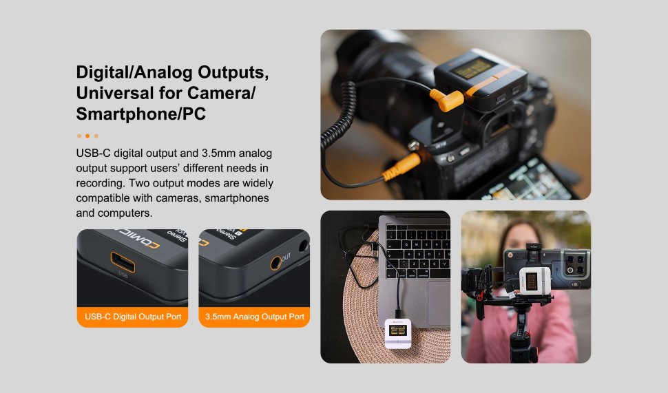 Радиосистема CoMica Vimo Q Чёрная Радиосистема CoMica Vimo Q Чёрная