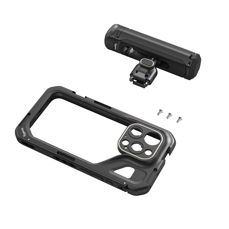 Клетка SmallRig 4393 Video Kit (Single Handheld) для iPhone 15 Pro Max Клетка SmallRig 4393 Video Kit (Single Handheld) для iPhone 15 Pro Max
