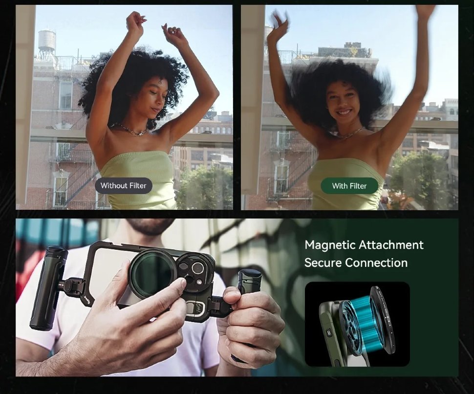 Клетка SmallRig x Brandon Li для iPhone 15 Pro Max (Co-design Edition) Клетка SmallRig x Brandon Li для iPhone 15 Pro Max (Co-design Edition)