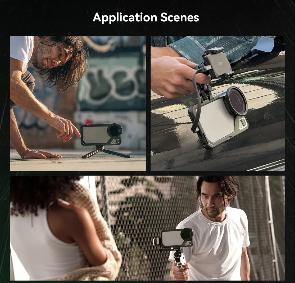 Клетка SmallRig x Brandon Li для iPhone 15 Pro Max (Co-design Edition) Клетка SmallRig x Brandon Li для iPhone 15 Pro Max (Co-design Edition)