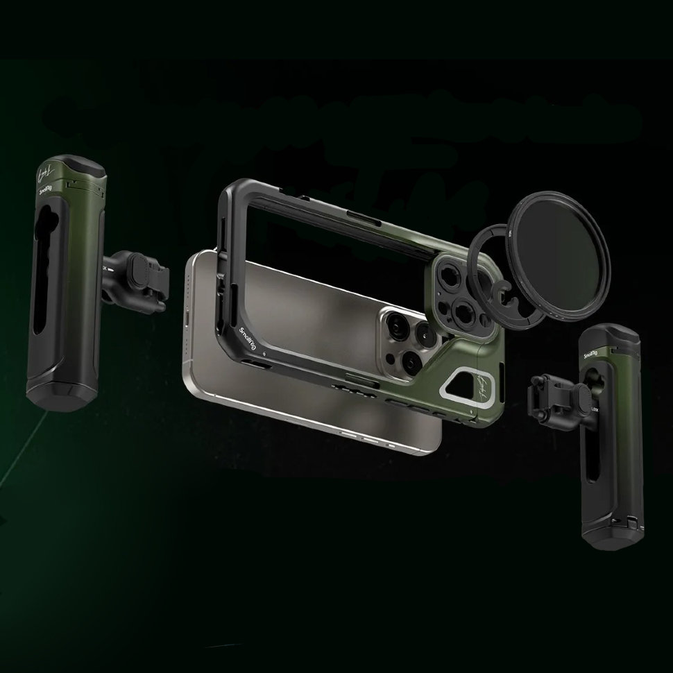 Клетка SmallRig x Brandon Li для iPhone 15 Pro Max (Co-design Edition) Клетка SmallRig x Brandon Li для iPhone 15 Pro Max (Co-design Edition)