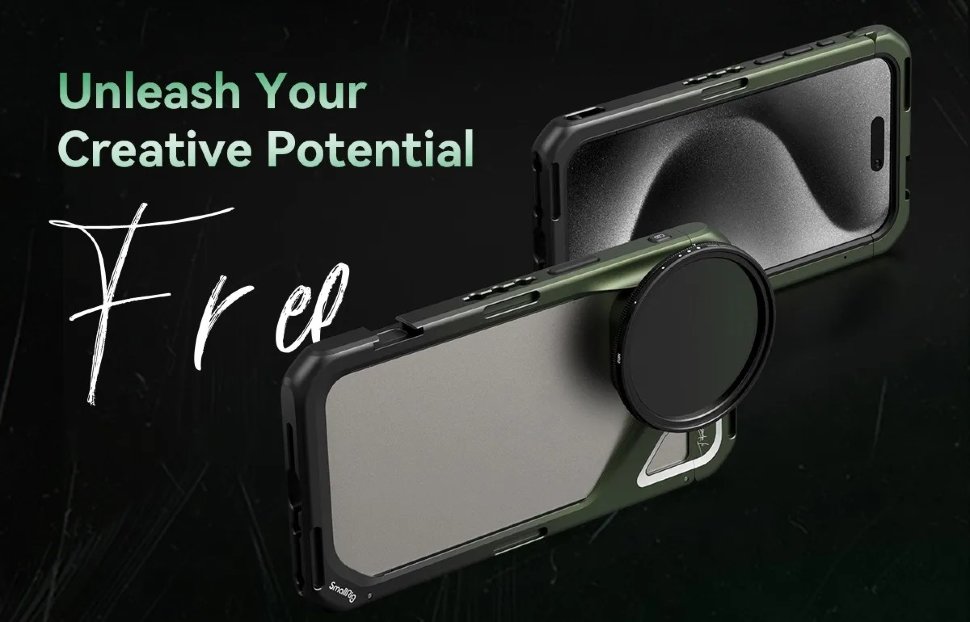 Клетка SmallRig x Brandon Li для iPhone 15 Pro Max (Co-design Edition) Клетка SmallRig x Brandon Li для iPhone 15 Pro Max (Co-design Edition)