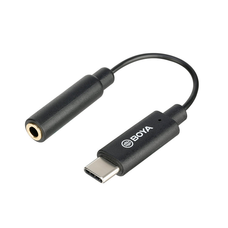 Адаптер BOYA BY-K9 mini Jack TRRS - Type-C Адаптер BOYA BY-K9 mini Jack TRRS - Type-C
