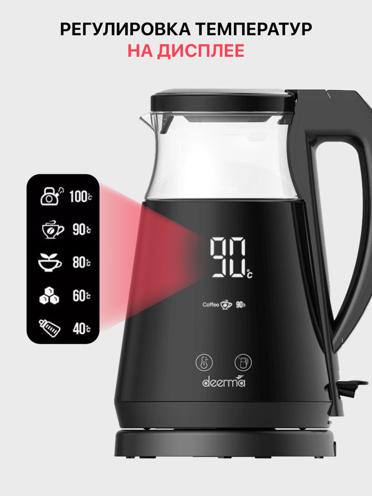 Электрический чайник Deerma SH90W RU Электрический чайник Deerma SH90W RU