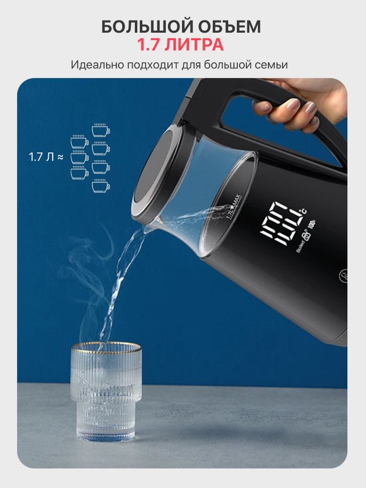 Электрический чайник Deerma SH90W RU Электрический чайник Deerma SH90W RU