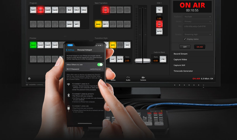 Видеомикшер Blackmagic ATEM SDI Switcher Видеомикшер Blackmagic ATEM SDI Switcher