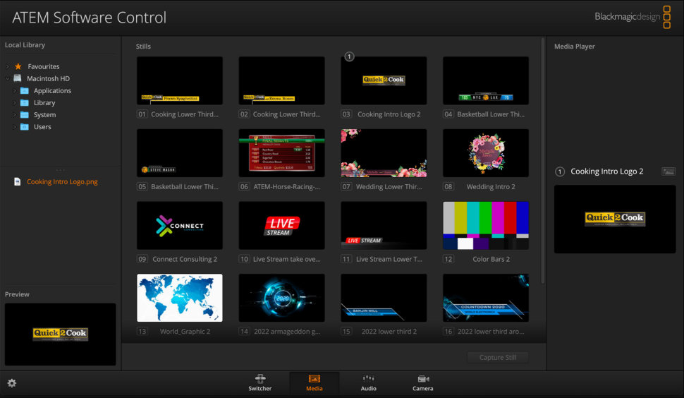 Видеомикшер Blackmagic ATEM SDI Switcher Видеомикшер Blackmagic ATEM SDI Switcher