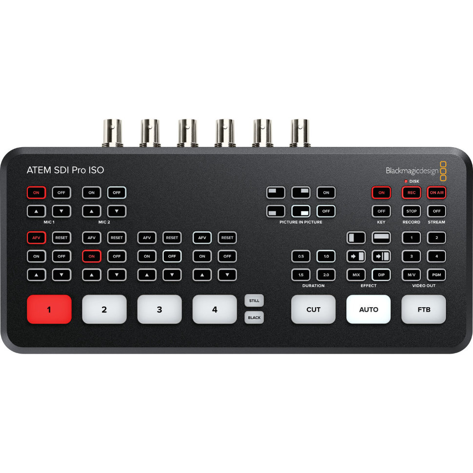 Видеомикшер Blackmagic ATEM SDI Pro ISO Switcher Видеомикшер Blackmagic ATEM SDI Pro ISO Switcher