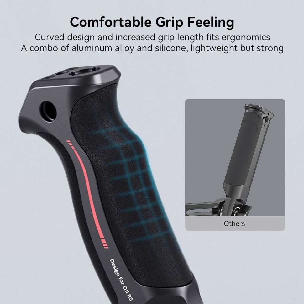 Плечевой ремень с рукояткой SmallRig 4383 Weight-Reducing Sling Handgrip для DJI RS3/RS3Pro/RS2 Плечевой ремень с рукояткой SmallRig 4383 Weight-Reducing Sling Handgrip для DJI RS3/RS3Pro/RS2