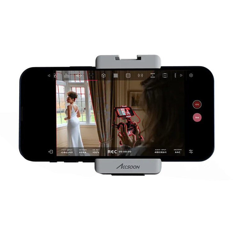 Беспроводной видеопередатчик Accsoon SeeMo UIT02 Чёрный Беспроводной видеопередатчик Accsoon SeeMo UIT02 Чёрный