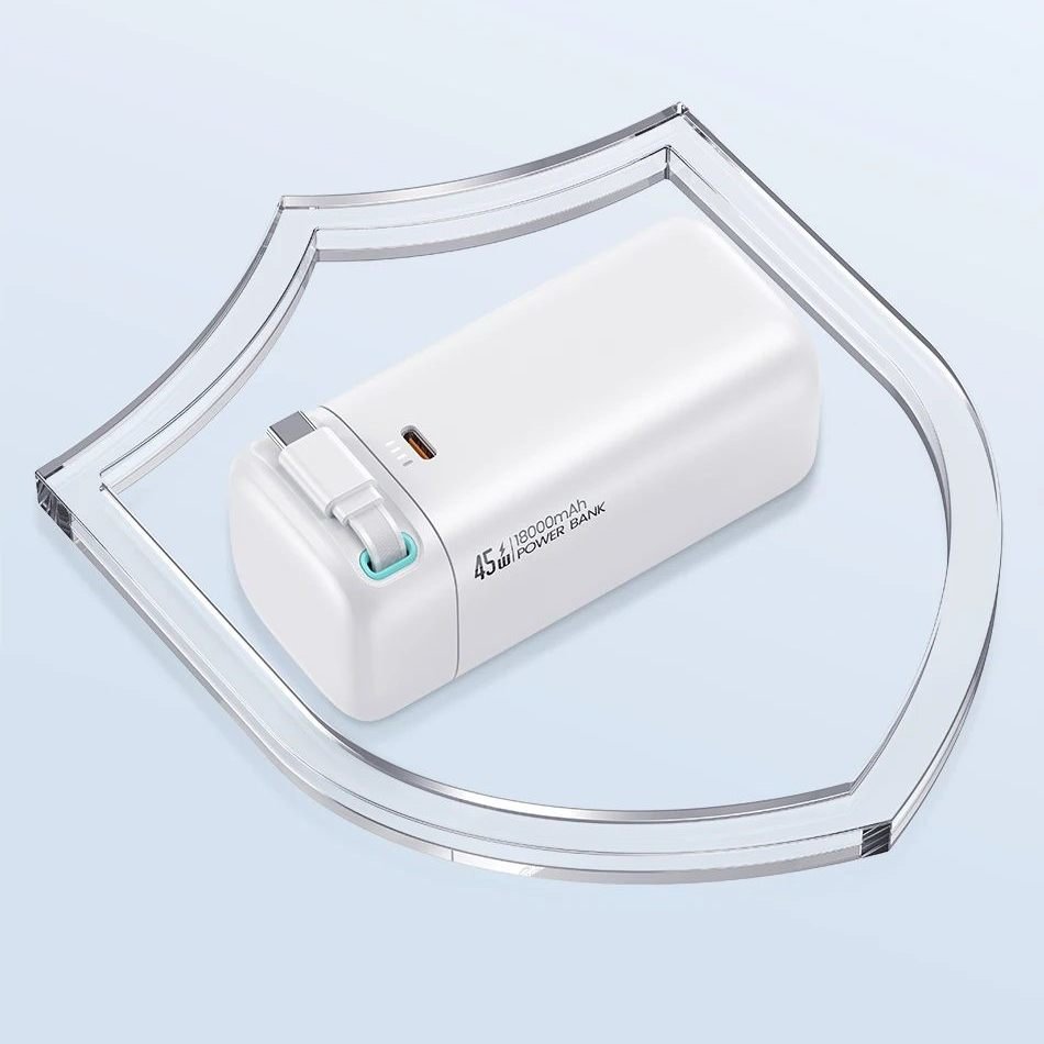 Внешний аккумулятор Usams US-CD216 PD45W 18000mAh Чёрный Внешний аккумулятор Usams US-CD216 PD45W 18000mAh Чёрный