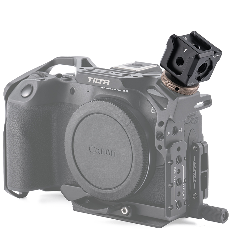 Крепление Tilta Multi-Functional Cold Shoe Mounting Bracket Чёрное Крепление Tilta Multi-Functional Cold Shoe Mounting Bracket Чёрное