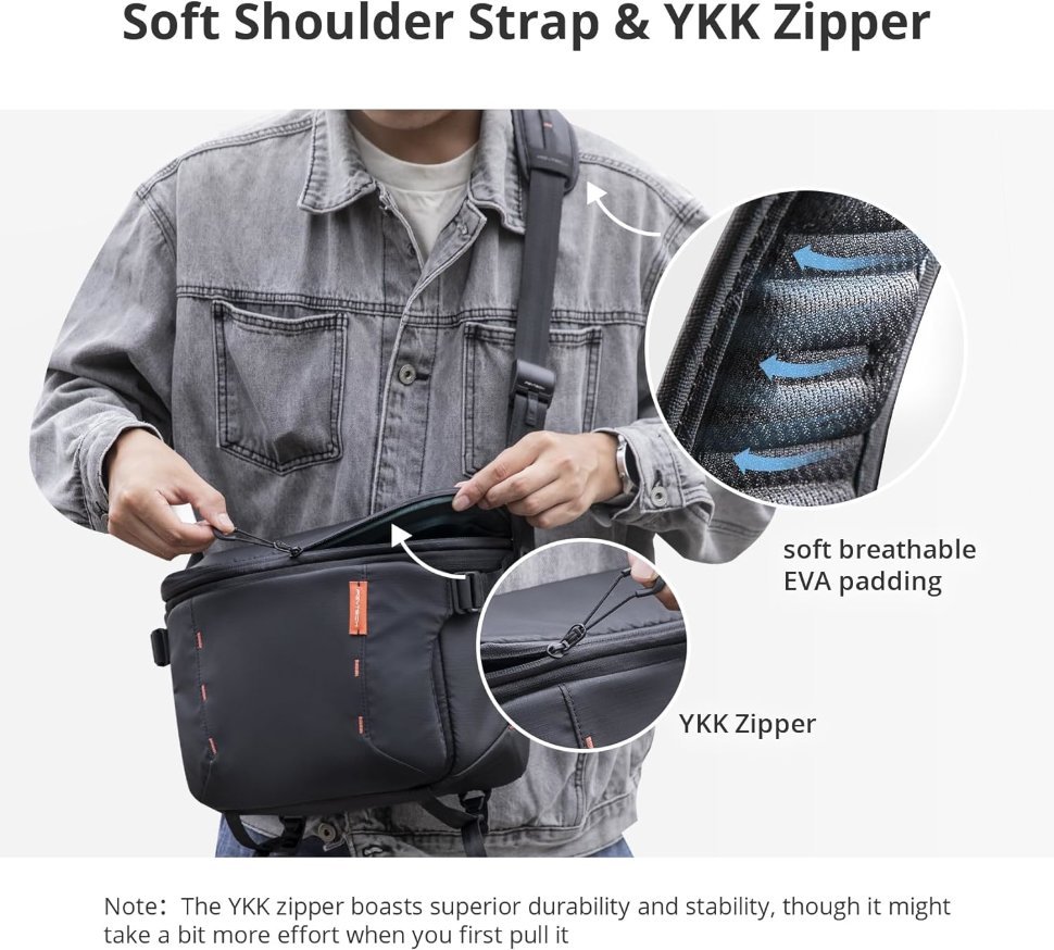 Сумка PGYTECH OneMo Sling 11L Чёрная Сумка PGYTECH OneMo Sling 11L Чёрная