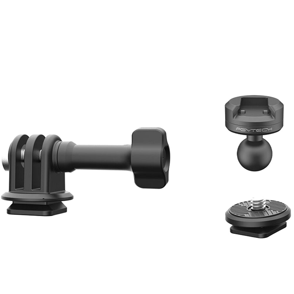 Комплект быстросъёмных креплений PGYTECH CapLock Ball-head Set для экшн - камеры Комплект быстросъёмных креплений PGYTECH CapLock Ball-head Set для экшн - камеры