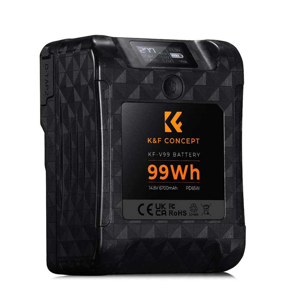 Аккумулятор K&F Concept BP-VL99 V-mount 99Wh Аккумулятор K&F Concept BP-VL99 V-mount 99Wh