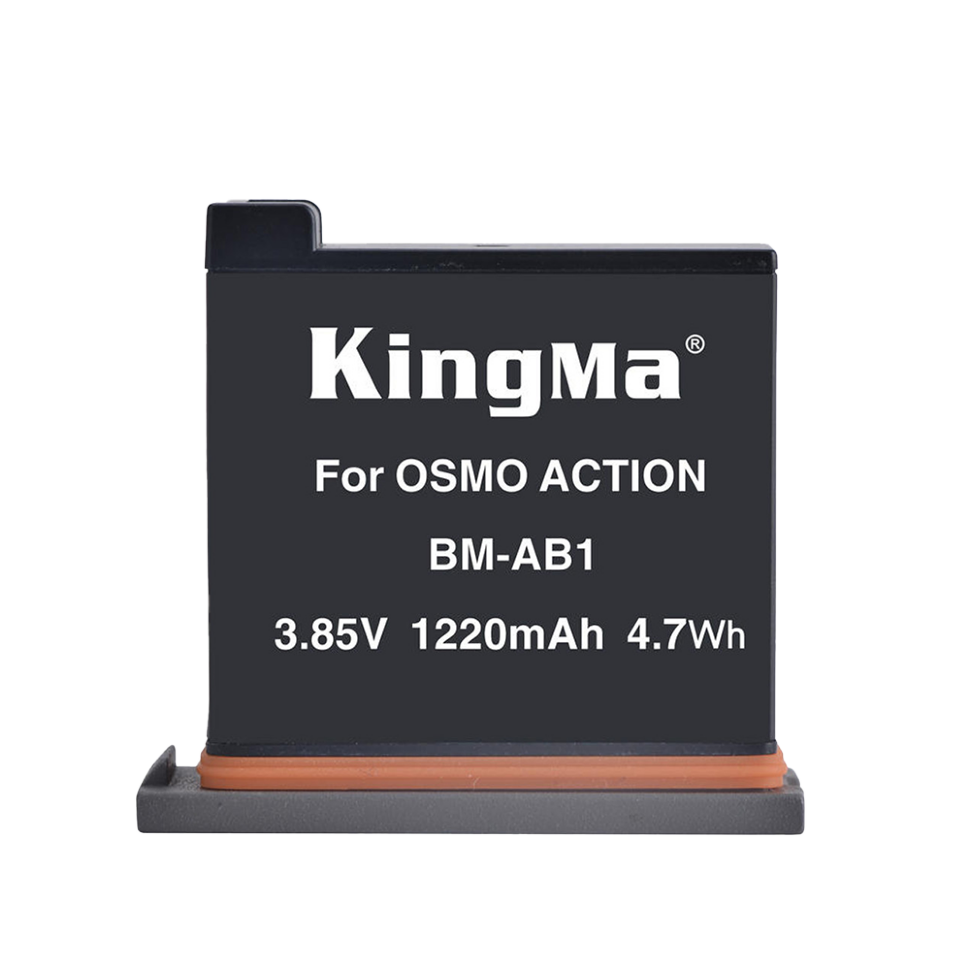 Аккумулятор Kingma BM-AB1 1220mAh для DJI Osmo Action Аккумулятор Kingma BM-AB1 1220mAh для DJI Osmo Action